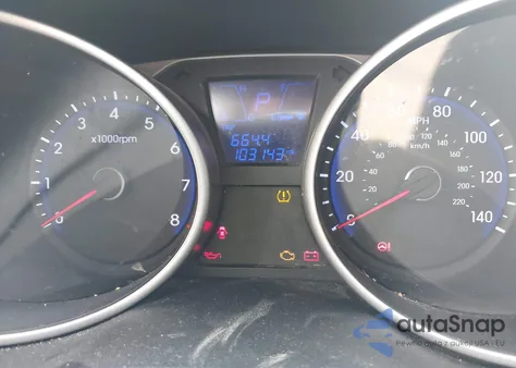 2014 Hyundai Tucson Se из США, поврежденный, VIN KM8JUCAG4EU910039